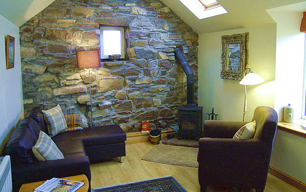The Byre, Stoer, lounge area